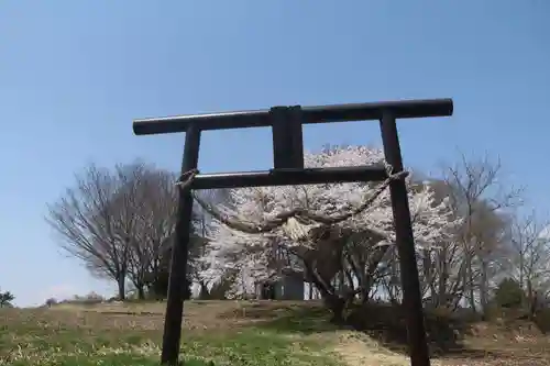笹山原神社の鳥居