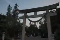 越中一宮 髙瀬神社の鳥居