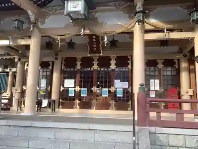 植田八幡宮の本殿・本堂