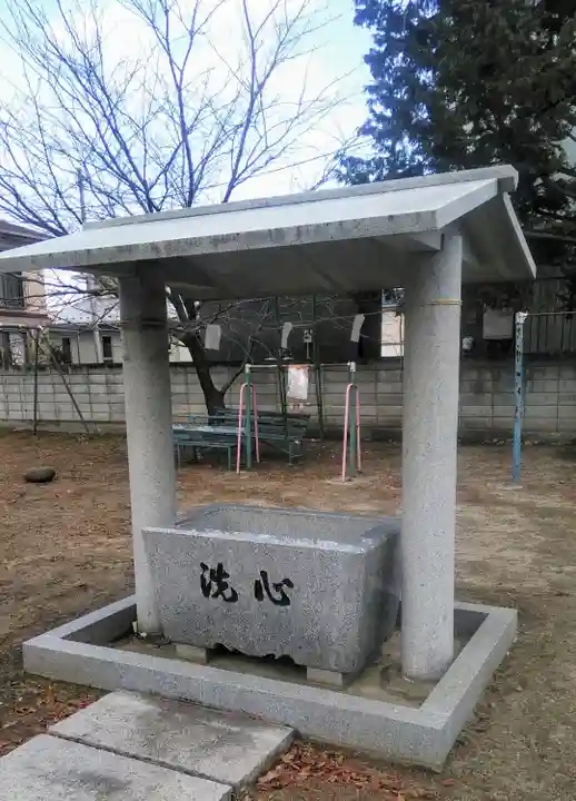 比枝神社の手水舎
