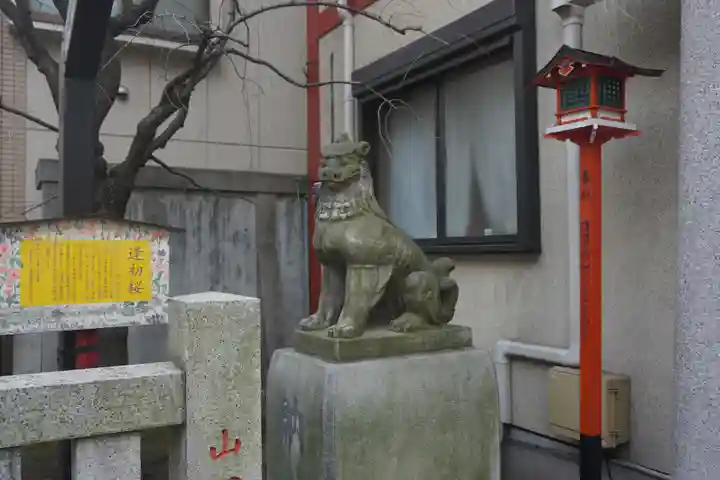 吉原神社の狛犬
