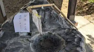 東神楽神社の手水舎