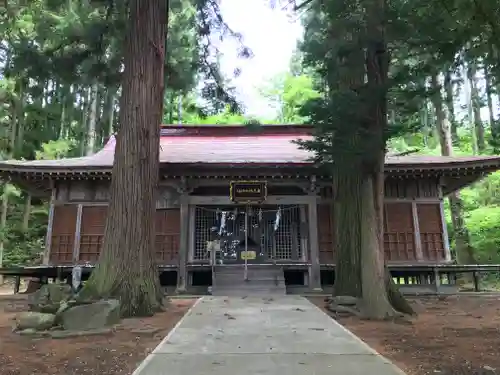飯縄神社 里宮（皇足穂命神社）の本殿・本堂