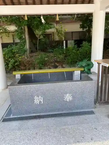 猪子石神明社（神月町）の手水舎