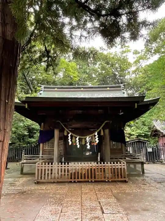 碑文谷八幡宮の本殿・本堂