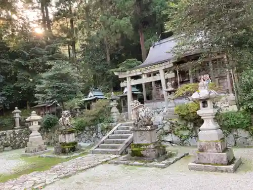 高天彦神社の鳥居