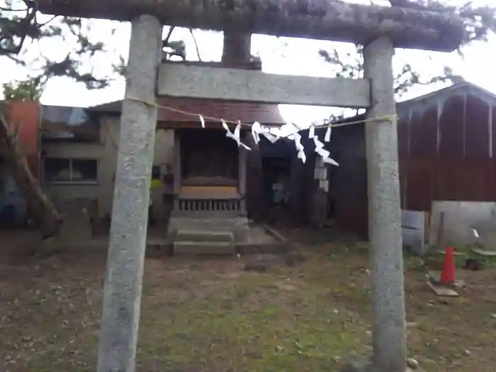 第六天神社の鳥居