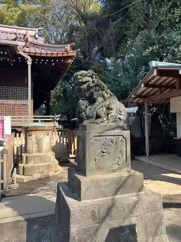 代々木八幡宮の狛犬