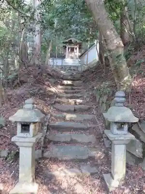穴師坐兵主神社の末社・摂社