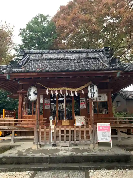 川越熊野神社の本殿・本堂