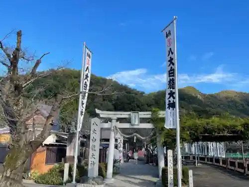 八大白龍大神の鳥居