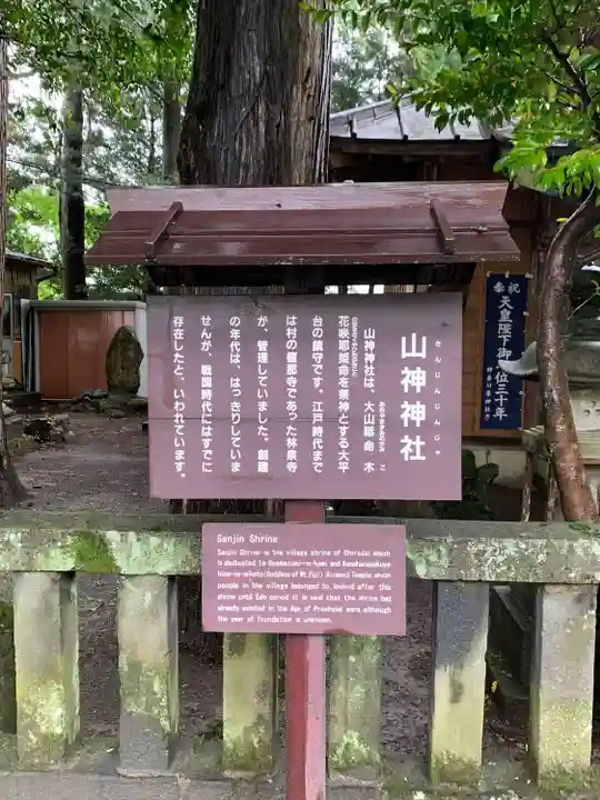 山神神社の歴史
