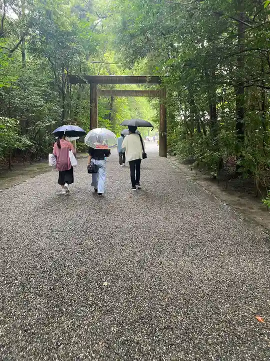 伊勢神宮外宮(豊受大神宮)の鳥居