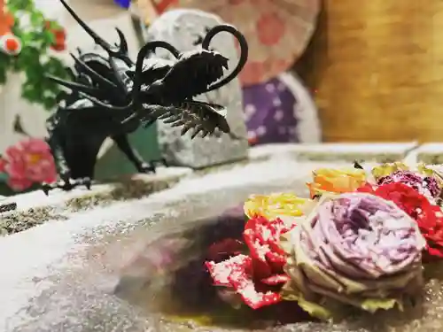 札幌諏訪神社の手水舎