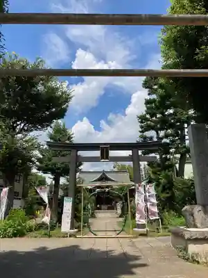 鷺宮八幡神社の鳥居