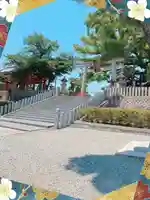 百舌鳥八幡宮の鳥居