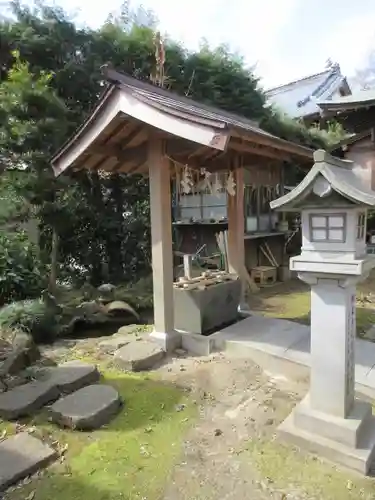 加波山普明神社の手水舎