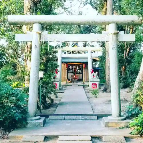 息栖神社の鳥居