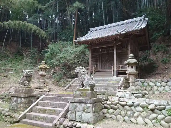 森大明神社の本殿・本堂