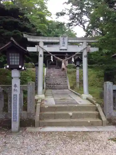 那須温泉神社の鳥居