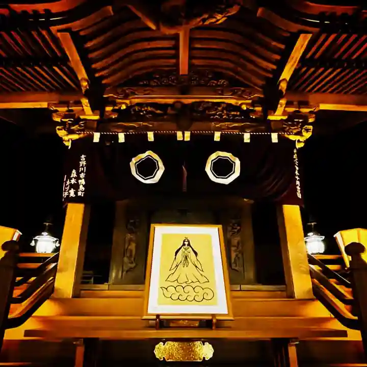 津峯神社の本殿・本堂