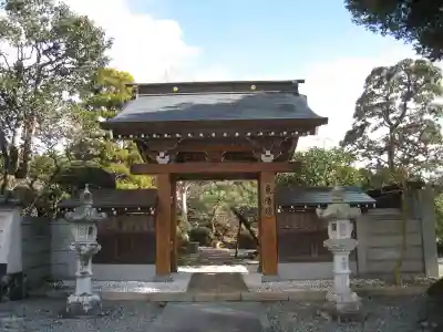 東陽坊の山門・神門