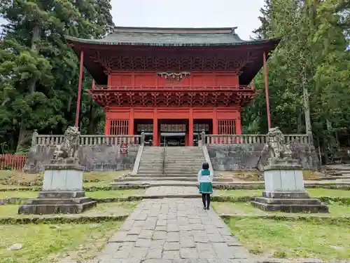 岩木山神社の山門・神門