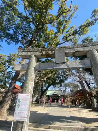 現人神社の鳥居