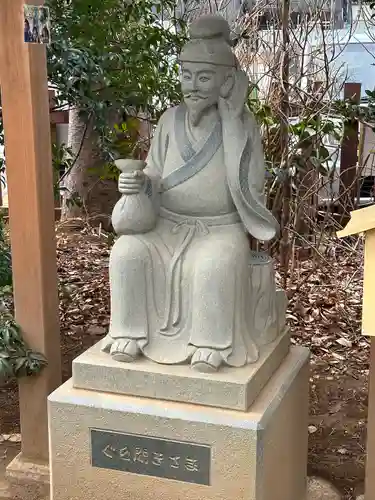 川越八幡宮の像