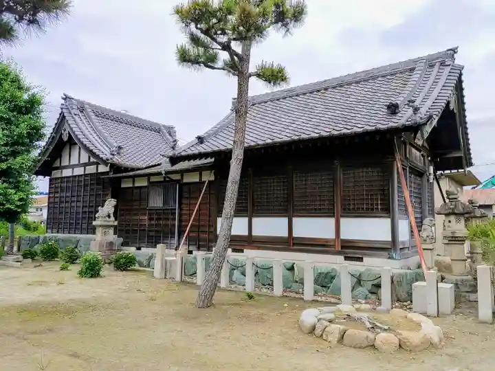 竹之郷神社の本殿・本堂