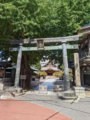 湯島天満宮の鳥居