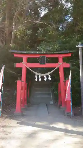 佐麻久嶺神社の鳥居