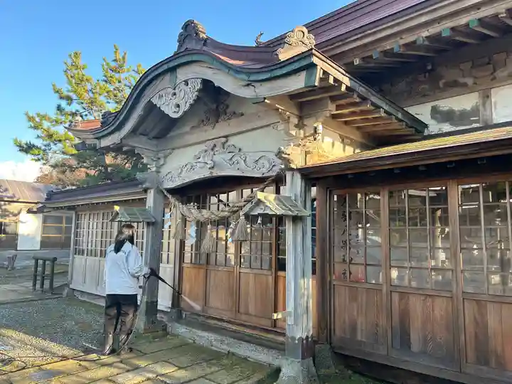 🌸乙部八幡神社(北海道)