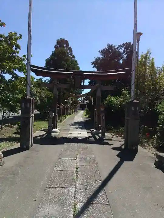赤城久伊豆神社の鳥居