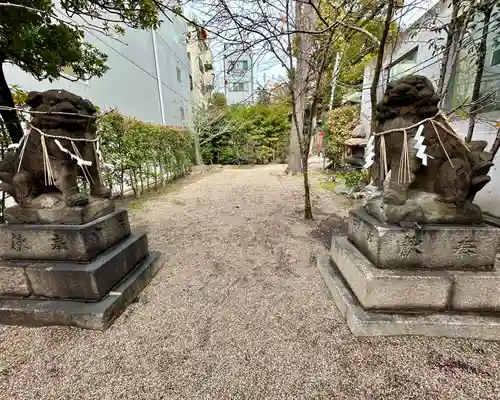 堀越神社の狛犬