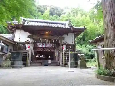 田間神社の本殿・本堂