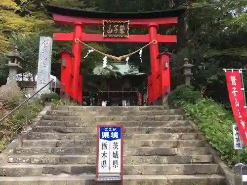 鷲子山上神社の鳥居