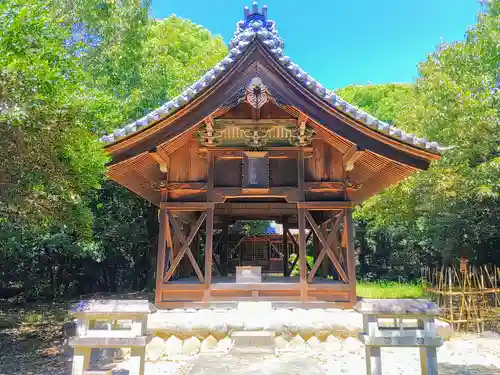 神明社（神明津砂原）の本殿