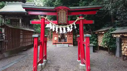 岩槻久伊豆神社の末社・摂社