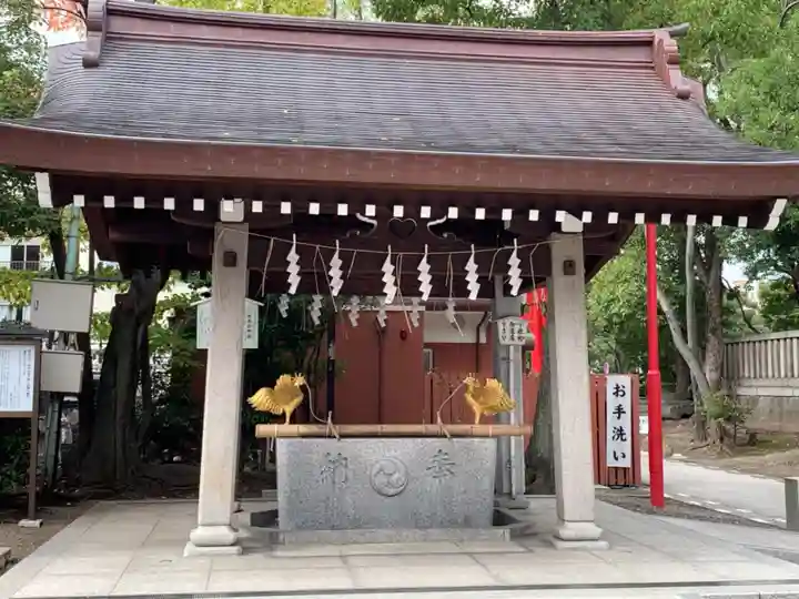 富岡八幡宮の手水舎