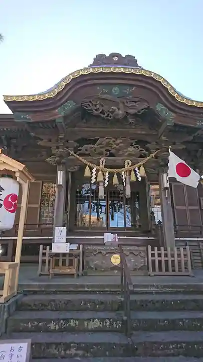 取手八坂神社の本殿・本堂