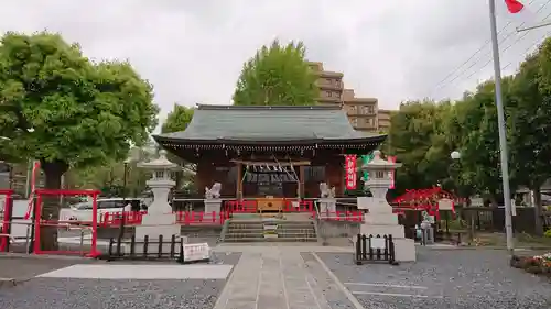 朝日氷川神社の本殿