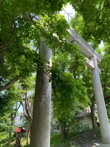 釧路一之宮 厳島神社の鳥居