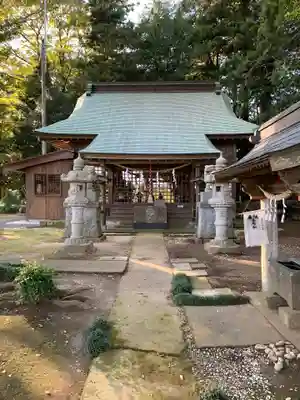 弓田香取神社の本殿・本堂