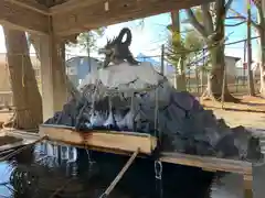 小室浅間神社の手水