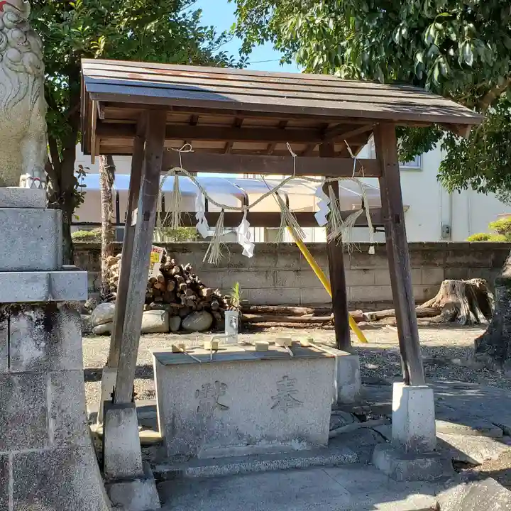 秋葉神社の手水舎