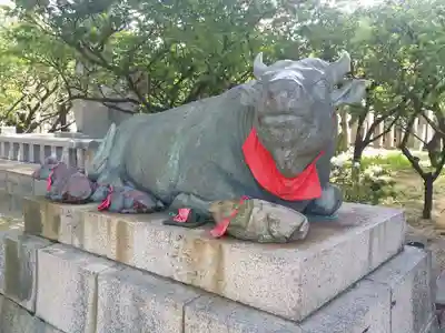 綱敷天満宮の狛犬