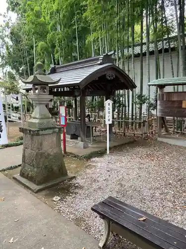 野々宮神社の手水