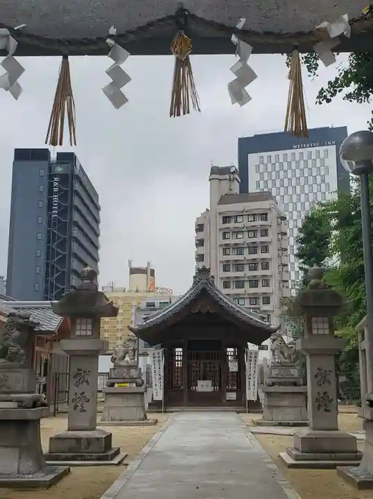 椿神明社の本殿・本堂