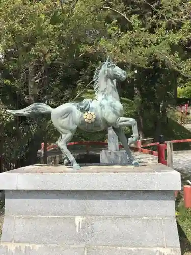 相馬中村神社の狛犬